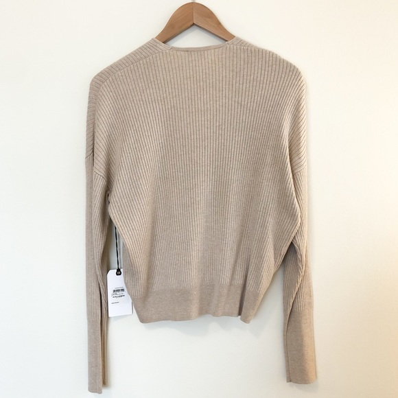 Leith | Rib Wrap Sweater - Picture 4 of 8